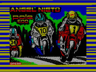 Angel Nieto Pole 500 — ZX SPECTRUM GAME ИГРА