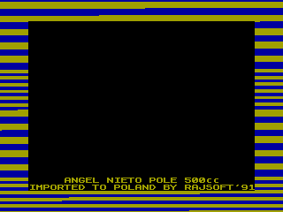 Angel Nieto Pole 500 — ZX SPECTRUM GAME ИГРА