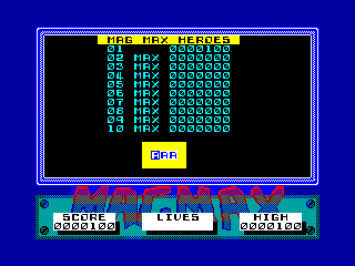 Mag Max — ZX SPECTRUM GAME ИГРА