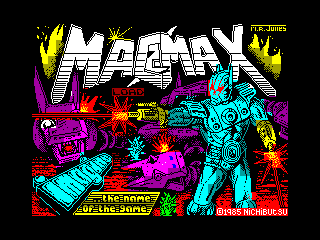 Mag Max — ZX SPECTRUM GAME ИГРА