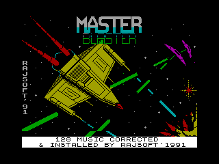 Master Blaster — ZX SPECTRUM GAME ИГРА