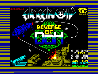 ARKANOID 2 — ZX SPECTRUM GAME ИГРА