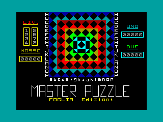 MASTER PUZZLE — ZX SPECTRUM GAME ИГРА