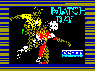 MATCH DAY II — ZX SPECTRUM GAME ИГРА