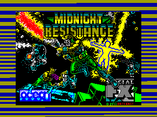 Midnight Resistance — ZX SPECTRUM GAME ИГРА