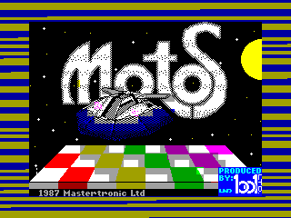 MOTOS — ZX SPECTRUM GAME ИГРА