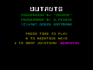 Guardian II: Revenge of the Mutants — ZX SPECTRUM GAME ИГРА