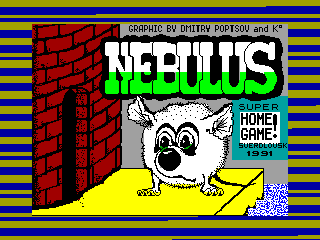 Nebulus — ZX SPECTRUM GAME ИГРА