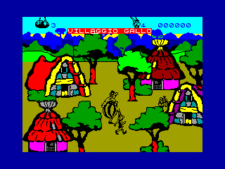 Asterix and the Magic Cauldron — ZX SPECTRUM GAME ИГРА