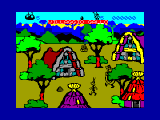 Asterix and the Magic Cauldron — ZX SPECTRUM GAME ИГРА