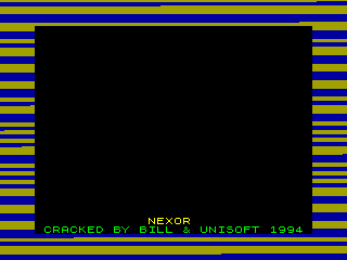 N.E.X.O.R. — ZX SPECTRUM GAME ИГРА