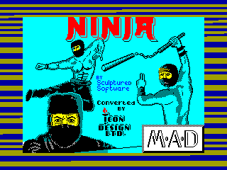 NINJA — ZX SPECTRUM GAME ИГРА