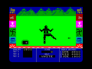 Ninja Master — ZX SPECTRUM GAME ИГРА