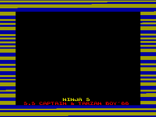 Ninja Scooter Simulator — ZX SPECTRUM GAME ИГРА