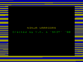 Ninja Warriors, The — ZX SPECTRUM GAME ИГРА