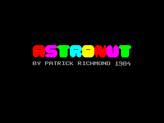 Astronut — ZX SPECTRUM GAME ИГРА