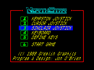 NORTH STAR — ZX SPECTRUM GAME ИГРА