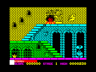 OLLI & LISSA 1 — ZX SPECTRUM GAME ИГРА