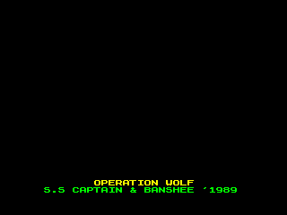 Operation Wolf — ZX SPECTRUM GAME ИГРА