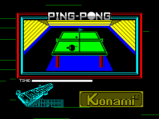 Ping Pong — ZX SPECTRUM GAME ИГРА