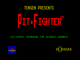 Pit-Fighter — ZX SPECTRUM GAME ИГРА