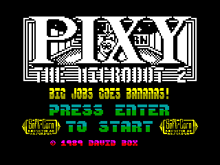 PIXY 2 — ZX SPECTRUM GAME ИГРА