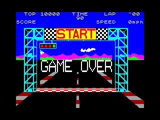 Pole Position — ZX SPECTRUM GAME ИГРА