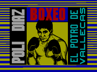 POLI DIAZ BOXEO — ZX SPECTRUM GAME ИГРА