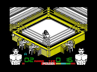 POLI DIAZ BOXEO — ZX SPECTRUM GAME ИГРА