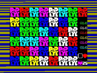 Popeye — ZX SPECTRUM GAME ИГРА