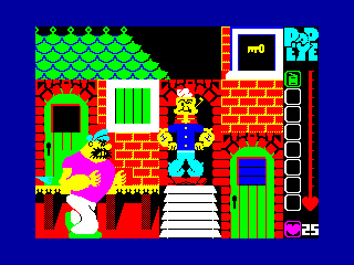 Popeye — ZX SPECTRUM GAME ИГРА