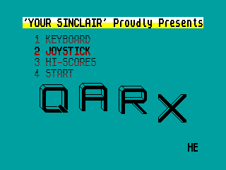 Qarx — ZX SPECTRUM GAME ИГРА
