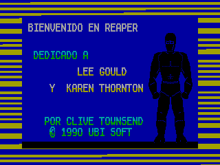 REAPER — ZX SPECTRUM GAME ИГРА