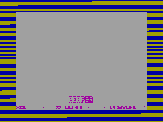 REAPER — ZX SPECTRUM GAME ИГРА