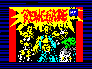 RENEGADE — ZX SPECTRUM GAME ИГРА