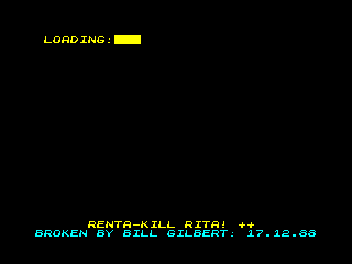 Rentakill Rita — ZX SPECTRUM GAME ИГРА