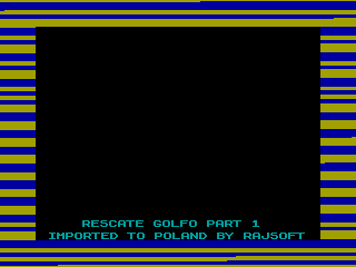 RESCATE EN EL GOLFO 1 — ZX SPECTRUM GAME ИГРА