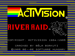 River Raid — ZX SPECTRUM GAME ИГРА