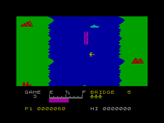 River Raid — ZX SPECTRUM GAME ИГРА