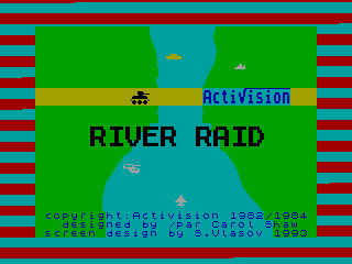 River Raid — ZX SPECTRUM GAME ИГРА