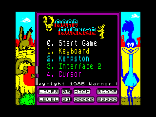 ROAD RUNNER — ZX SPECTRUM GAME ИГРА