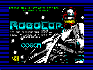 ROBOCOP — ZX SPECTRUM GAME ИГРА