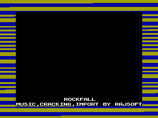 ROCK FALL — ZX SPECTRUM GAME ИГРА