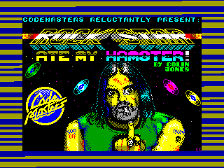 Rock Star Ate My Hamster — ZX SPECTRUM GAME ИГРА