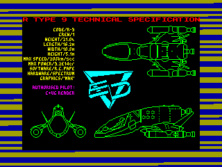 R-Type — ZX SPECTRUM GAME ИГРА