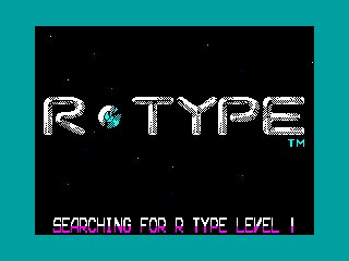 R-Type — ZX SPECTRUM GAME ИГРА