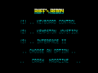 RUFF AND REDDY — ZX SPECTRUM GAME ИГРА