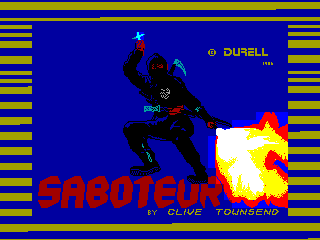 SABOTEUR 1 — ZX SPECTRUM GAME ИГРА