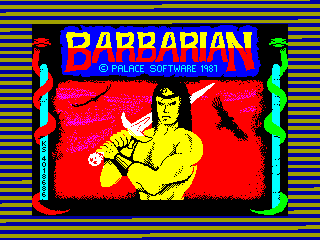 Barbarian — ZX SPECTRUM GAME ИГРА