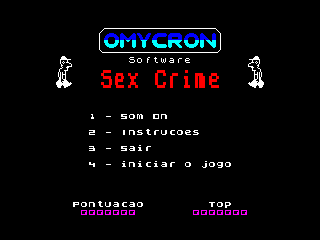 Sex Crime — ZX SPECTRUM GAME ИГРА